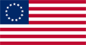 Betsy Ross Flag Medium
