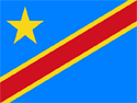 Congo Democratic Republic Flag Medium