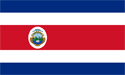 Costa Rica Flag Medium