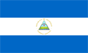 Nicaragua Flag Medium