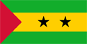 Sao Tome & Principe Flag Medium