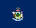Maine Flag Medium