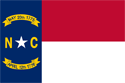 North Carolina Flag Medium