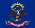 North Dakota Flag Medium