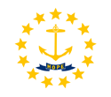 Rhode Island Flag Medium