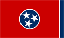 Tennessee Flag Medium