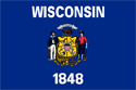 Wisconsin Flag Medium