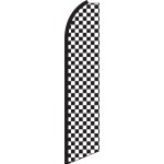 Checkered Swooper Feather Flags