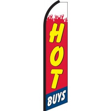 Hot Buys Swooper Feather Flag
