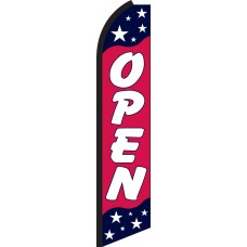 Open Americana Swooper Feather Flag
