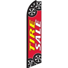 Tire Sale Swooper Feather Flag