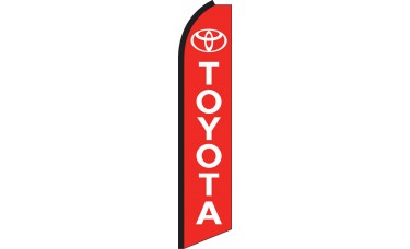 Toyota Swooper Feather Flag