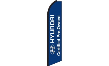 Hyundai Certified Swooper Feather Flag