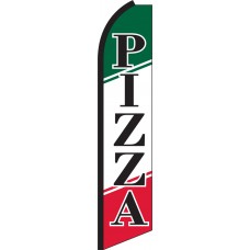 Pizza Swooper Feather Flag