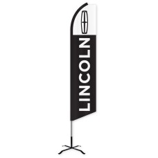 Lincoln Swooper Feather Flag