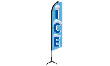 Ice Swooper Feather Flag