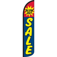 Blow Out Sale Wind-Free Feather Flag