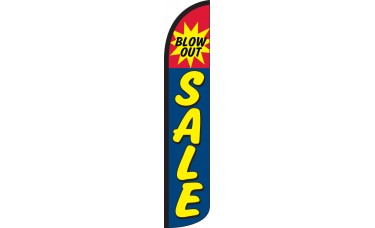 Blow Out Sale Wind-Free Feather Flag