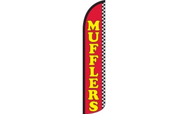 Mufflers Wind-Free Feather Flag