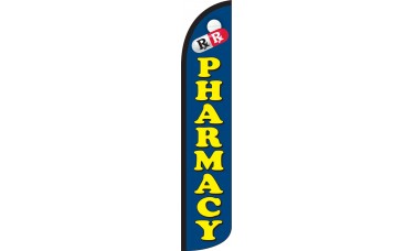 Pharmacy Wind-Free Feather Flag