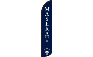Maserati Wind-Free Feather Flag