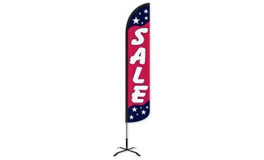 Sale Americana Wind-Free Feather Flag