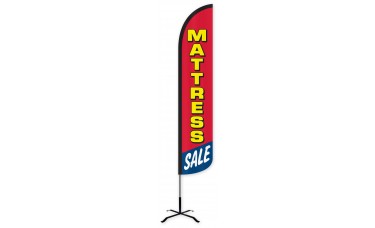 Mattress Sale Wind-Free Feather Flag