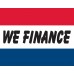 We Finance Car Flag