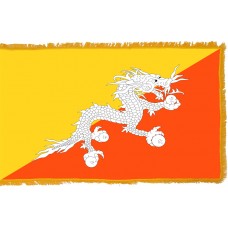 Bhutan Flag Indoor Polyester