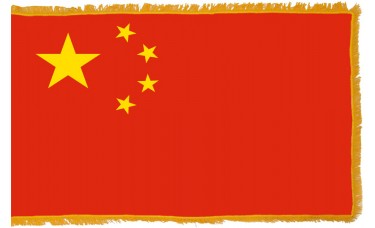 China Flag Indoor Polyester