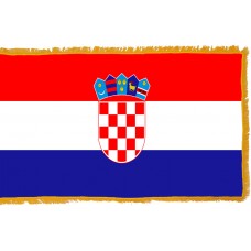 Croatia Flag Indoor Polyester