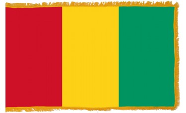 Guinea Flag Indoor Polyester