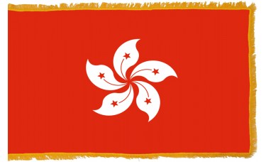 Hong Kong (Xianggang) Flag Indoor Nylon