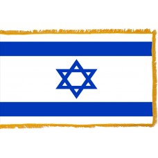 ISRAEL JEWISH Star Of  DAVID 2x3 foot SuperPoly In/Outdoor FLAG Banner*USA MADE 