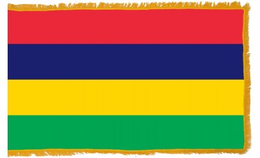 Mauritius Flag Indoor Polyester