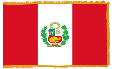 Peru Flag Indoor Nylon