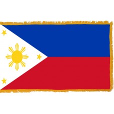 Philippines Flag Indoor Polyester