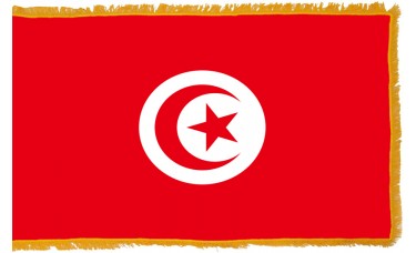 Tunisia Flag Indoor Nylon