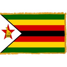 Zimbabwe Flag Indoor Polyester