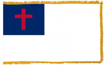 Christian Flag Indoor Polyester