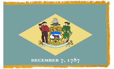Delaware Flag Indoor Polyester
