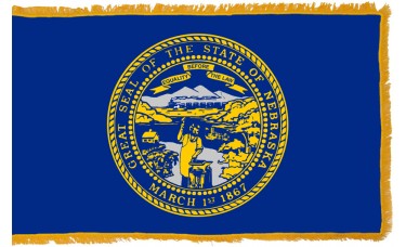 Nebraska Flag Indoor Nylon