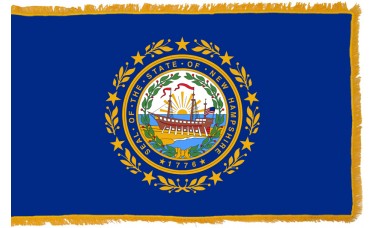 New Hampshire Flag Indoor Polyester
