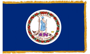 Virginia Flag Indoor Polyester