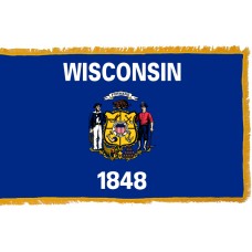 Wisconsin Flag Indoor Polyester