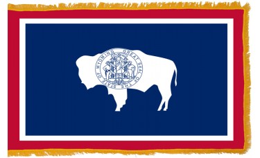 Wyoming Flag Indoor Nylon