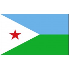 Djibouti Flag Outdoor Nylon