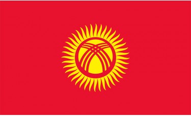 Kyrgyzstan Flag Outdoor Nylon