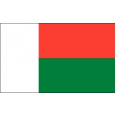 Madagascar Flag Outdoor Nylon