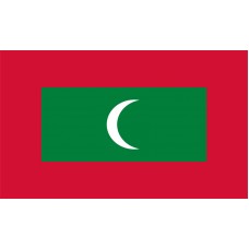 Maldives Flag Outdoor Nylon